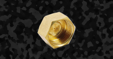Brass Cap (Female Stop End) Brass Cap (Female Stop End)